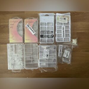 SHEIN Exclusive Nail Art Press-On Nails - White